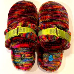 Ugg Fuzzy Slides